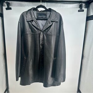 Kenneth Cole‎ Black Trench Coat